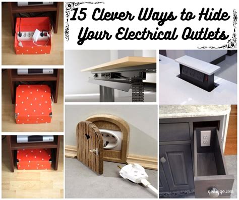 how to hide electrical outlets